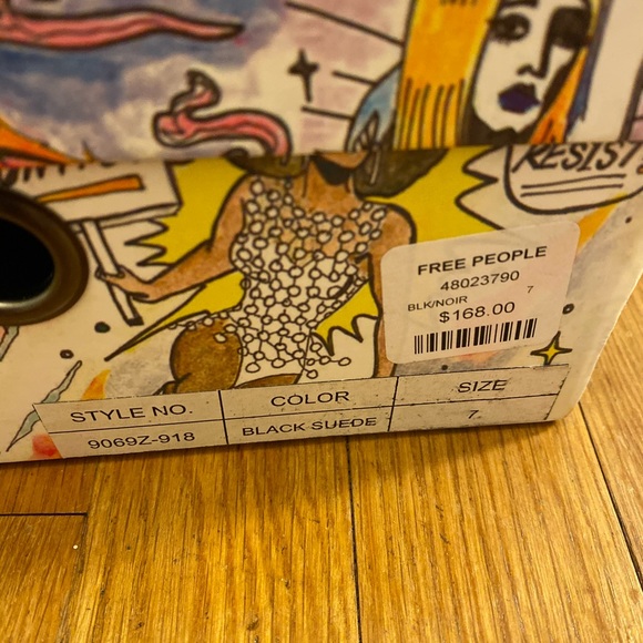 SALE : Jeffrey Campbell black suede loafers. - Picture 5 of 5